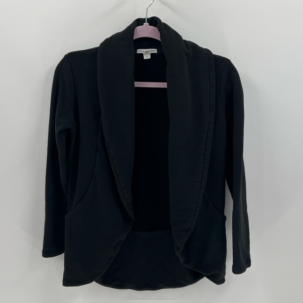 Standard James Perse black cardigan